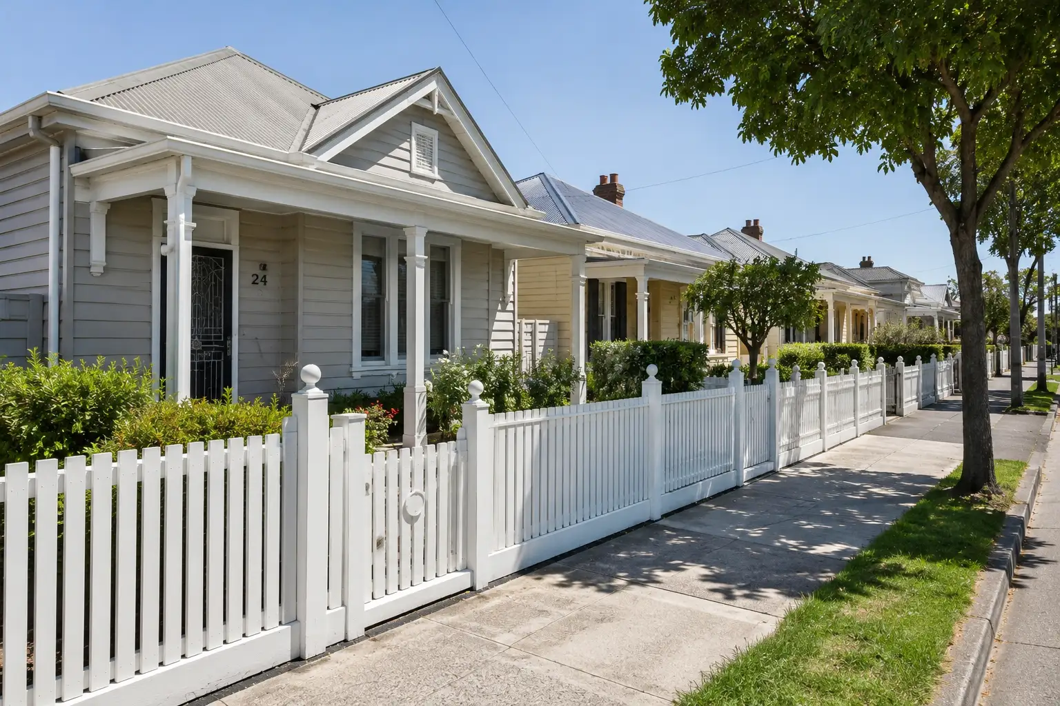 Garden City homes featuring heritage timber cottages