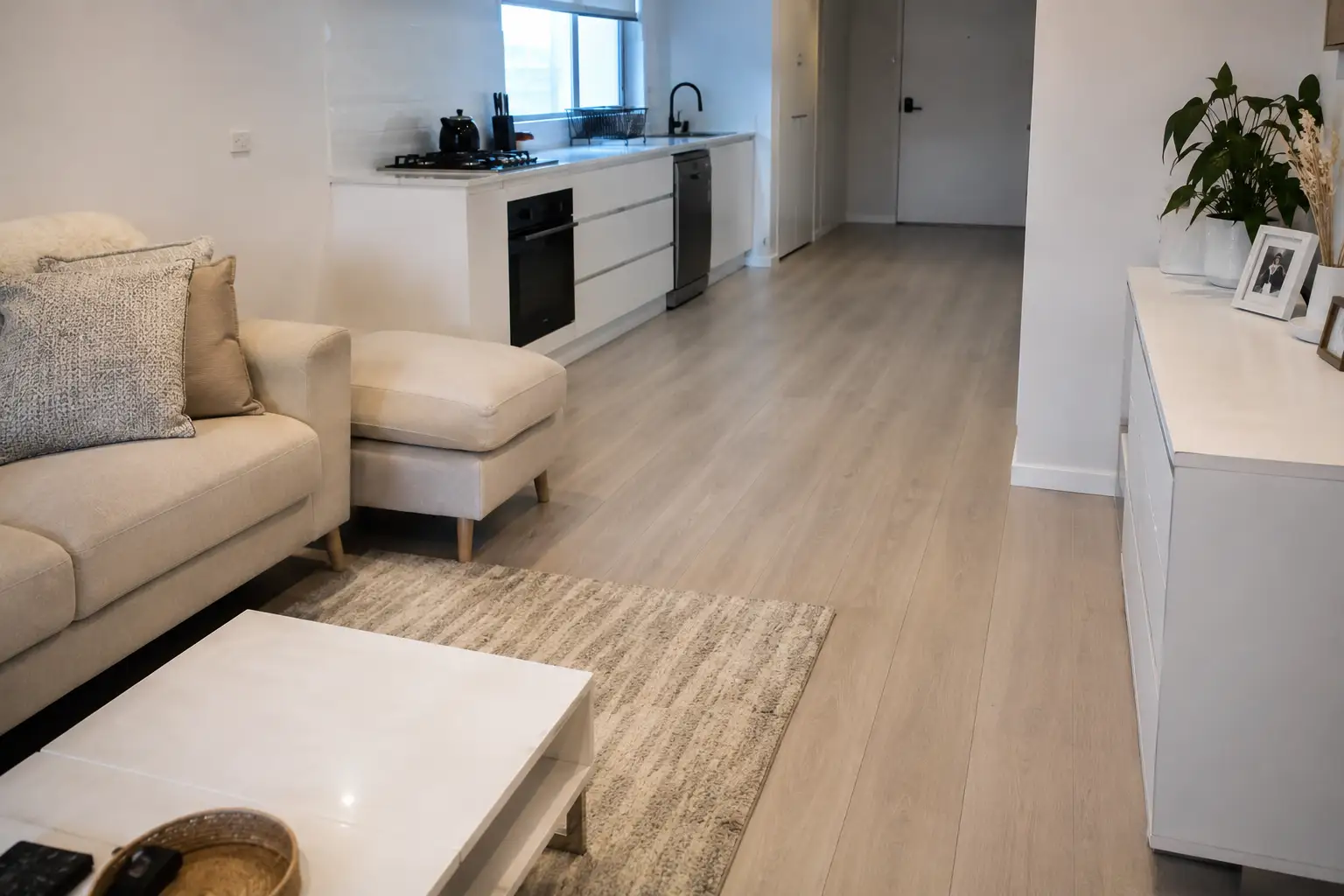 Professionally cleaned modern home in Melbourne CBD